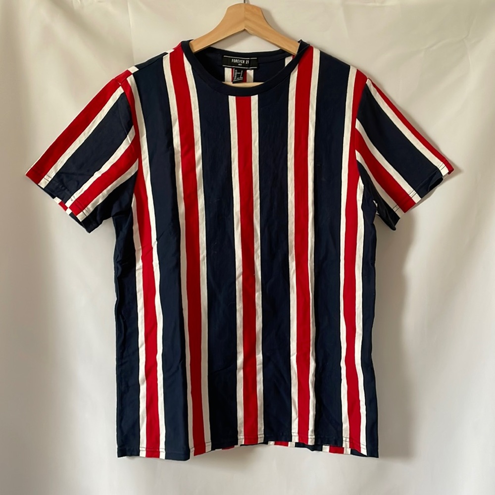 Navy, White, and Red Tshirt